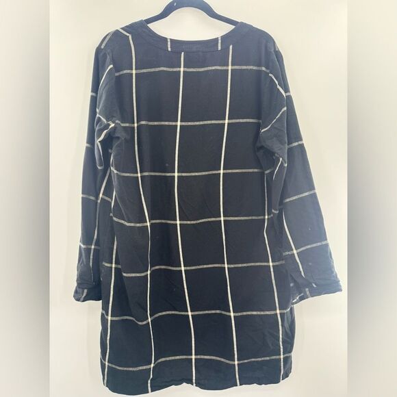 3For$20 FatFace Black/White Tunic with Pockets Top size 12 - Picture 4 of 5